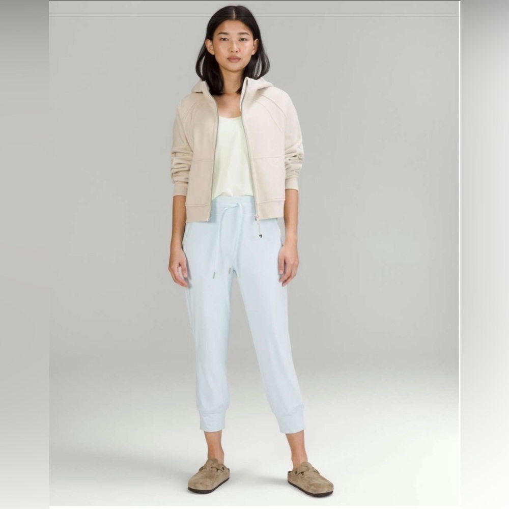 Lululemon Ready to Rulu High-Rise Cropped Jogger
Powder Blue Size 12
